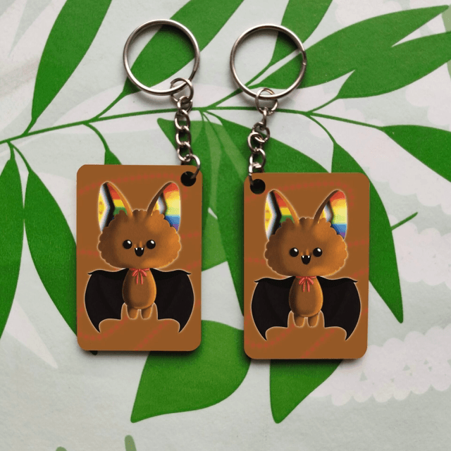 Ialta, la petite chauve-souris LGBT - Porte-clés