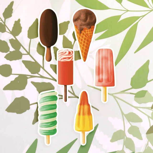 Glaces - Stickers