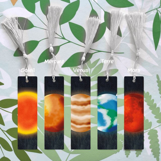 Planètes - Marque-pages